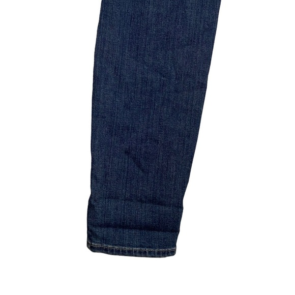 Paige Hoxton Ankle High Rise Cropped Medium Blue Wash Jeans Stretch 27 - Picture 9 of 16